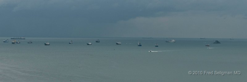 20101203_153255 D300.jpg - Various vessels awaiting entrance to the Canal